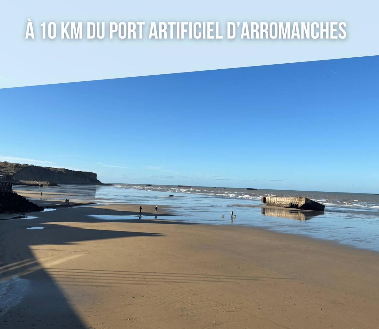 Les Remparts Apt Spacieux 1 Er Etage Renove Joliment Decore Bien Equipe Plein Centre Bayeux Proche Plages Du Debarquement Parking Gratuit A Proximite Extérieur photo